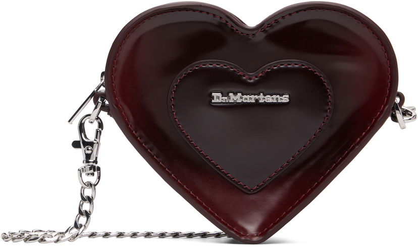Olkalaukku Dr. Martens Dr. Martens Mini Heart Crossbody Bag Burgundia | AD092601