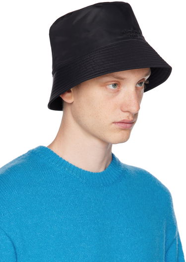 Hattu WOOYOUNGMI Nylon Bucket Hat Musta | W233AC53, 1