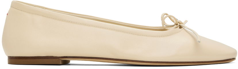 Mekko Aeyde Aeyde Delfina Ballerina Flats Beige | A11-FL-MNLR08FL17-SS24-100-007