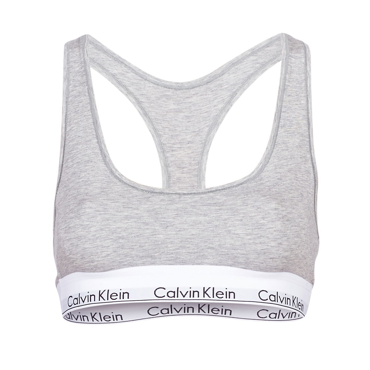 Rintaliivit CALVIN KLEIN MODERN COTTON UNLINED BRALETTE Harmaa | 0000F3785E-020-NOOS, 0