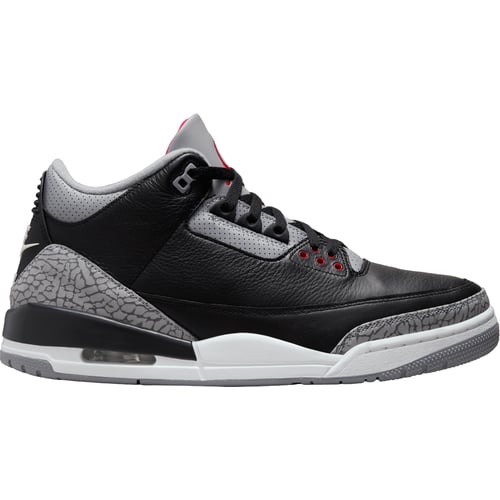 Tennarit ja kengät Jordan Air Jordan 3 Retro Black Fire Red Cement Grey Musta | DN3707