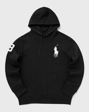 Huppari Polo by Ralph Lauren Hoodie with Number 3 on Sleeve Musta | 710935339008, 0