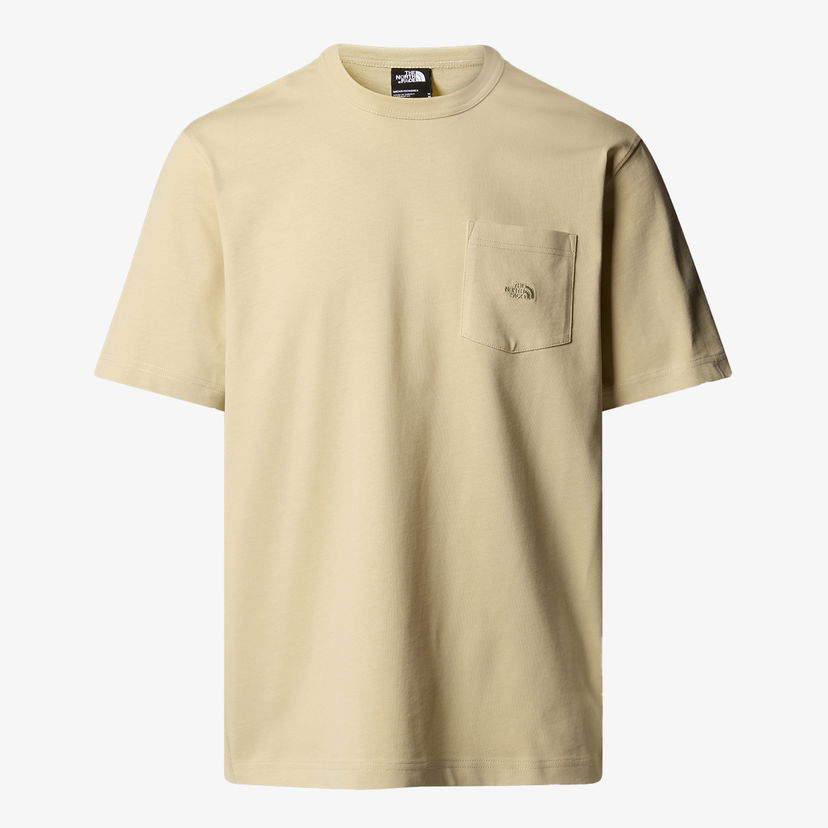 T-paita The North Face Dome Relaxed Pocket T-Shirt Beige | NF0A8C3P3X41
