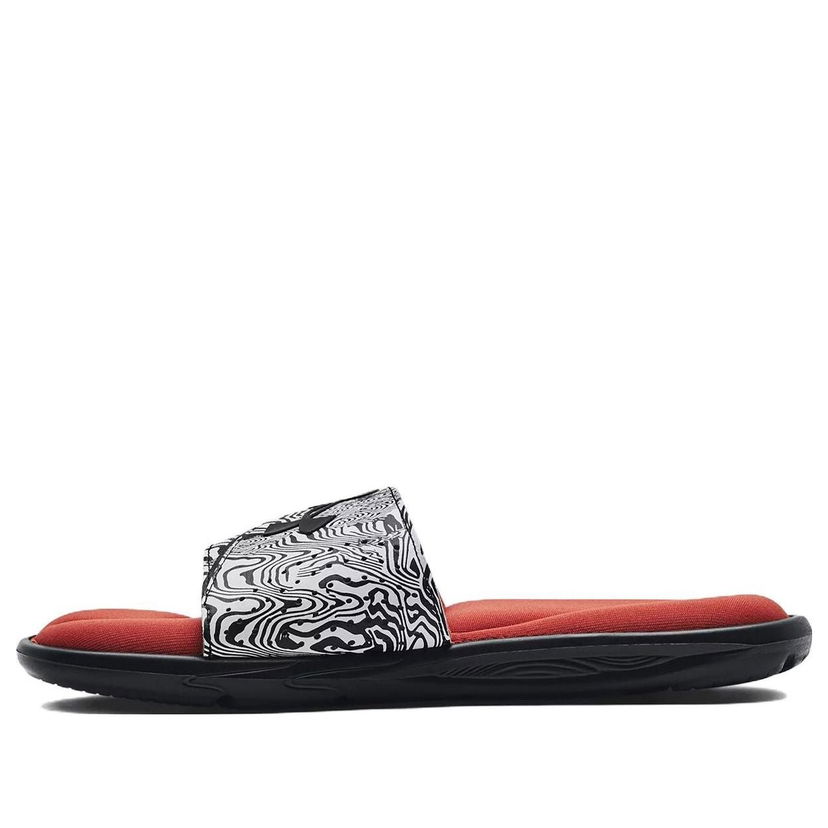 Tennarit ja kengät Under Armour Ignite 6 Graphic Strap Slides Musta | 3024450-006