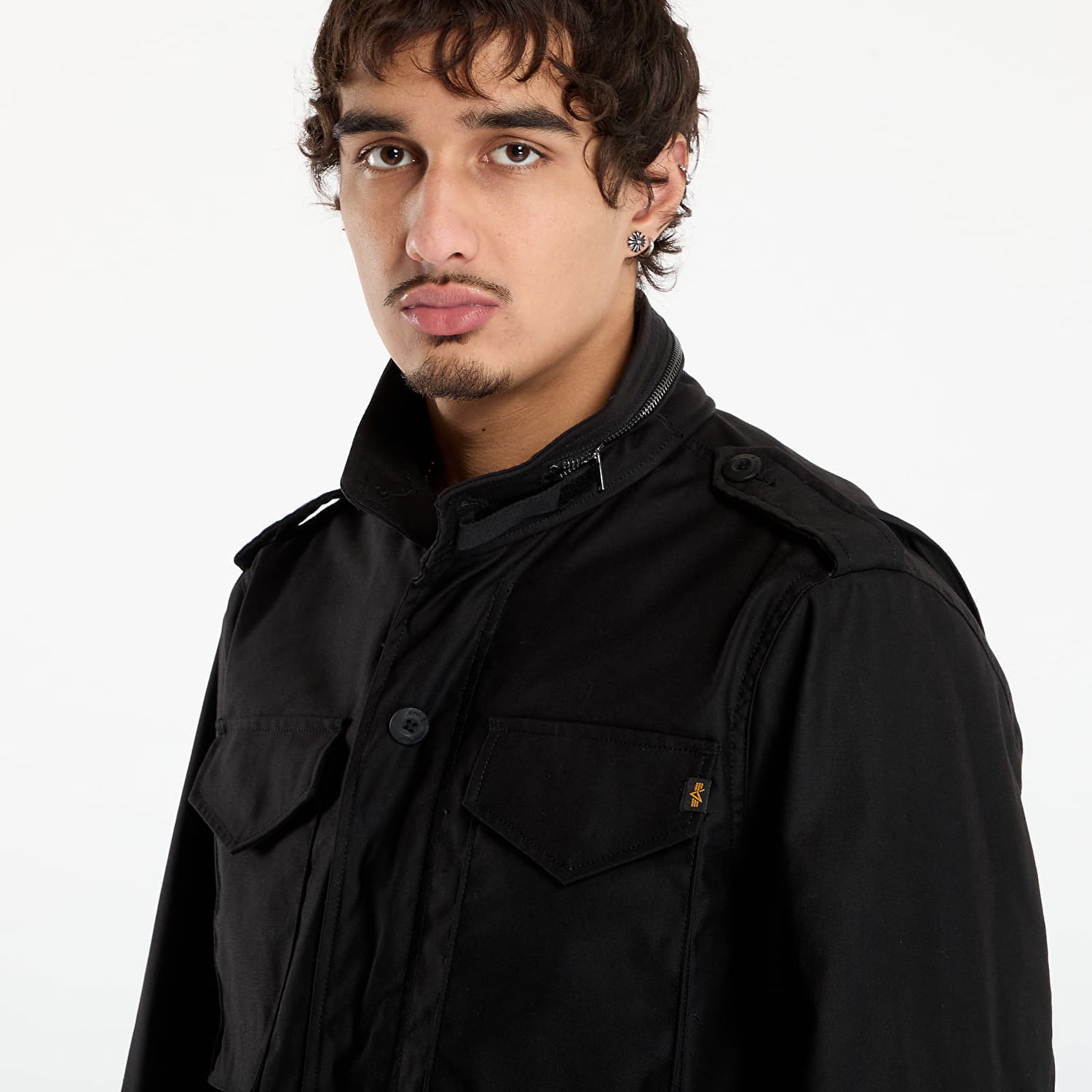 Takki Alpha Industries Studio M-65 Field Jacket Musta | 258131-03, 1