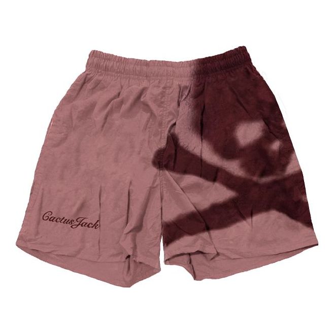 Shortsit Cactus Jack by Travis Scott Travis Scott Cactus Jack x Mastermind Skull Shorts Vaaleanpunainen | CJFN-SS26, 0