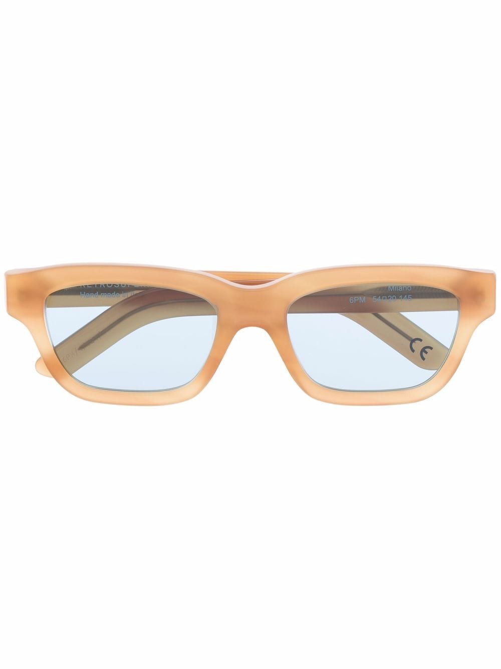 Aurinkolasit RETROSUPERFUTURE Milano rectangle-frame sunglasses Ruskea | 6PM17283146, 0