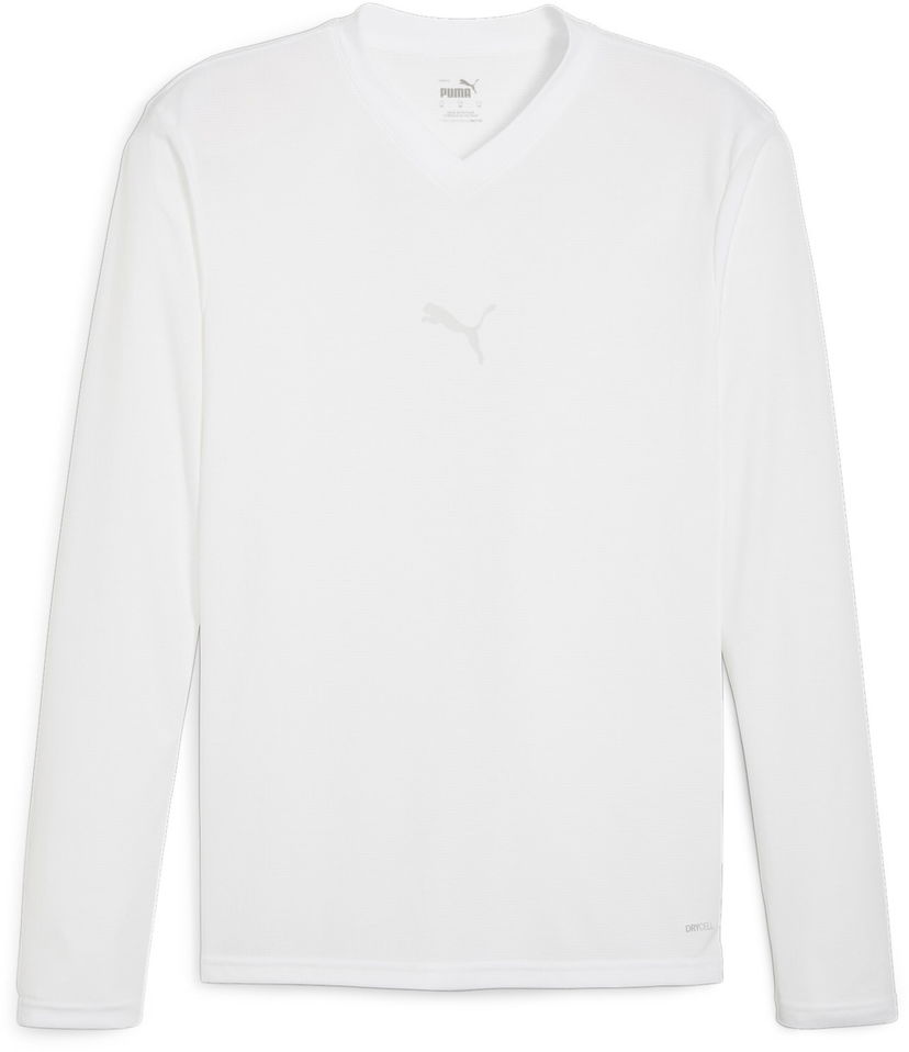 T-paita Puma teamGOAL Baselayer Tee LS Valkoinen | 658777-04