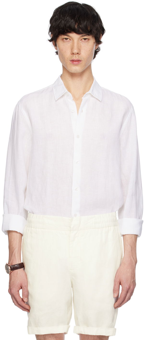 Paita Orlebar Brown Giles Shirt Valkoinen | 274659