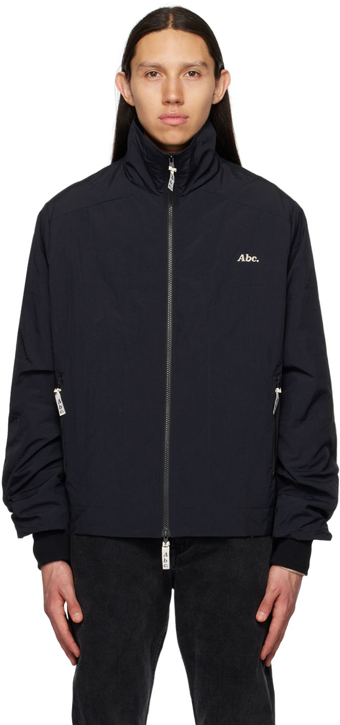 Tuulitakki Advisory Board Crystals Embroidered Logo Jacket Musta | ABC123SRP