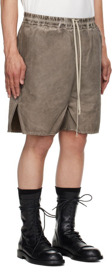 Shortsit Rick Owens DRKSHDW Hollywood Long Boxers Shorts Musta | DU01E3383 CVS, 4