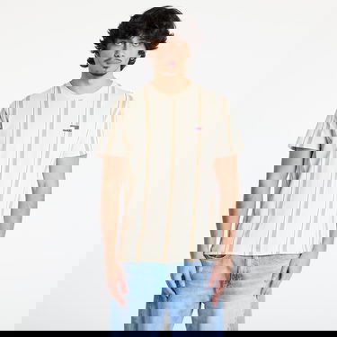 T-paita Tommy Hilfiger Tommy Jeans Regular Vertical Stripe Tee Beige | DM0DM21364 ACG, 0