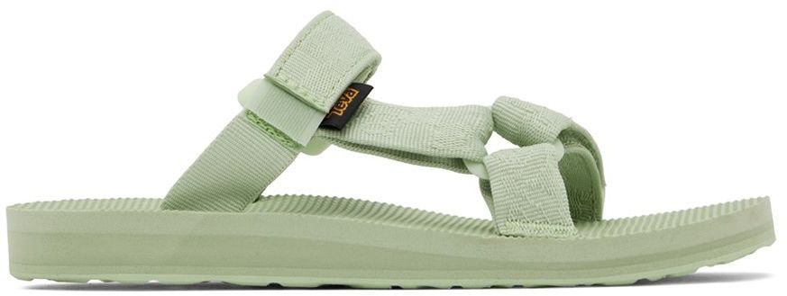Vaatteet Teva Green Universal Slide Sandals Vihreä | 1124230-TTBCH, 0