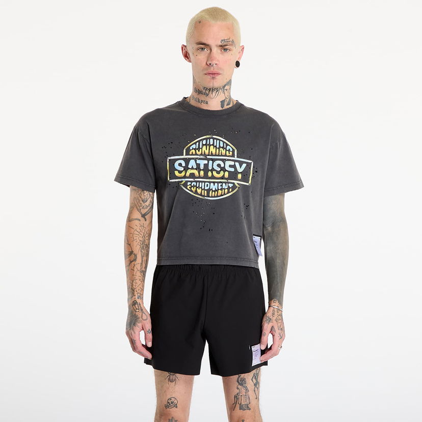 T-paita Satisfy MothTech T-Shirt Harmaa | 21002-AB-EST1