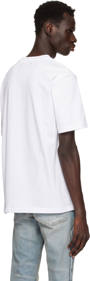 T-paita AMIRI Amiri Script T-Shirt Valkoinen | AMJYTE1193, 2