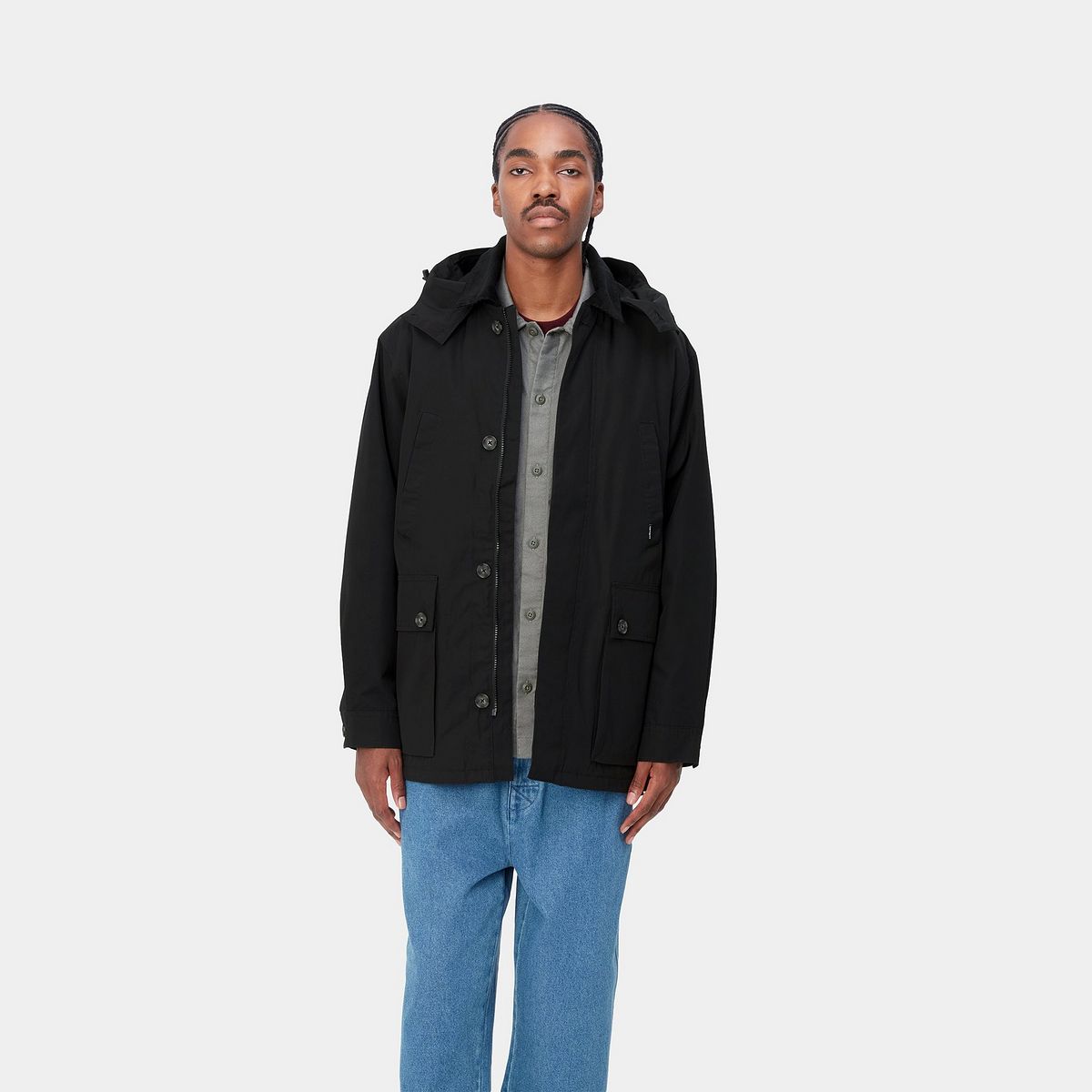 Takki Carhartt WIP Bryce Jacket Musta | I032249_00E_XX, 0