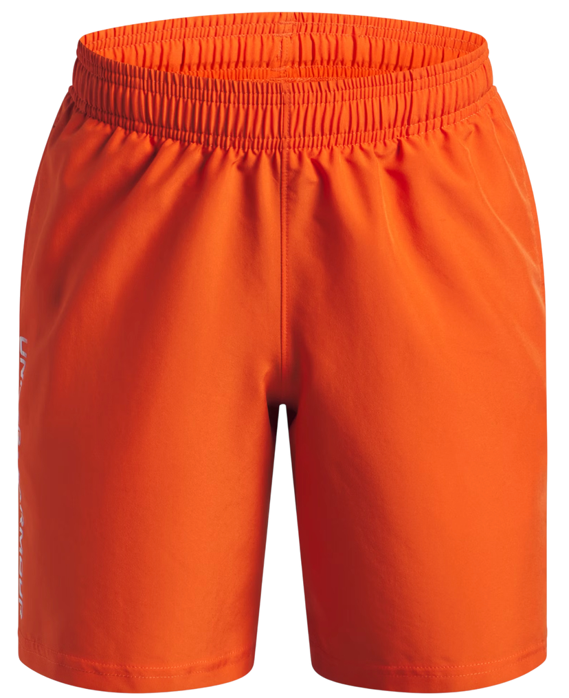Shortsit Under Armour Tech Woven Wordmark Shorts Oranssi | 1383341-844