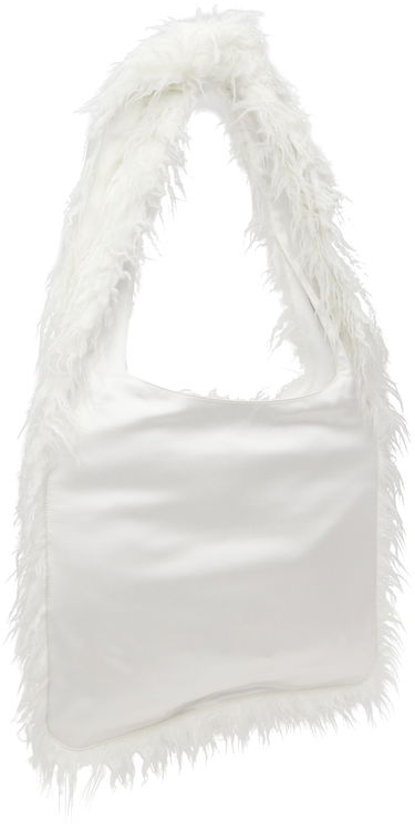 Olkalaukku We11done We11done Faux-Fur Shoulder Bag Valkoinen | WD-AB3-22-473-U-WH, 2