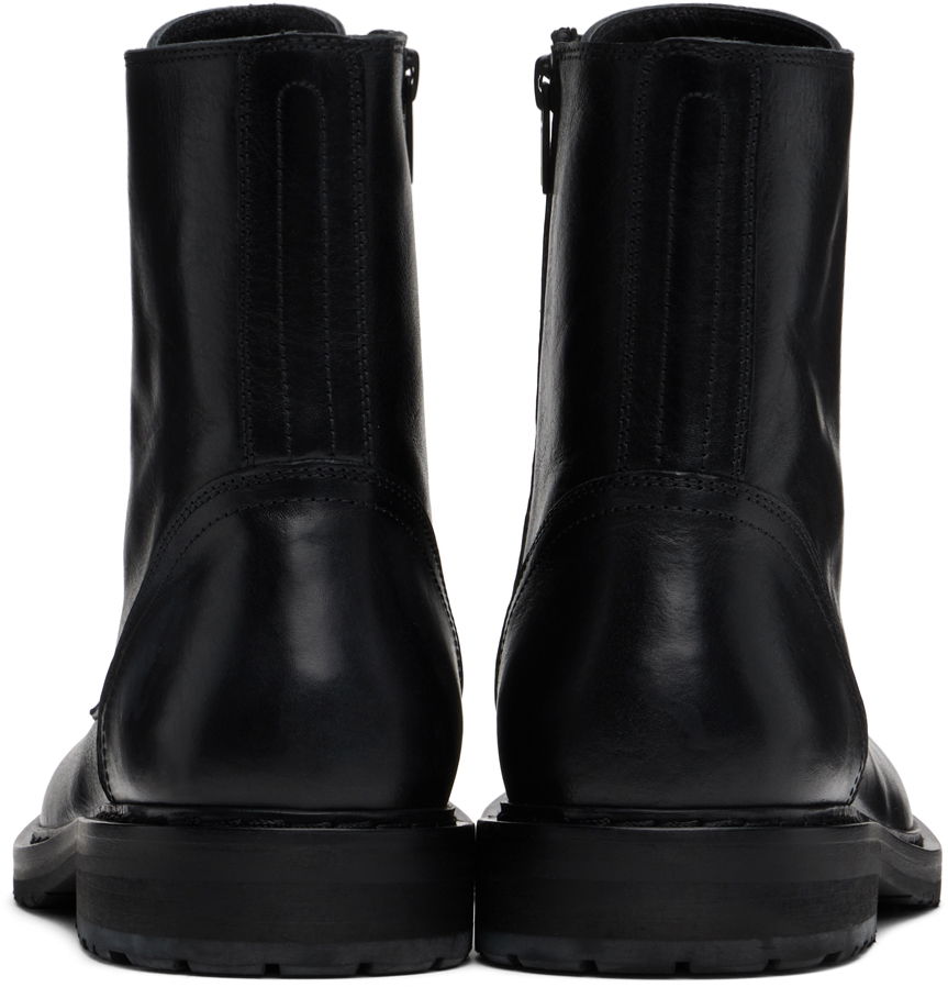 Vaatteet Ann Demeulemeester Ann Demeulemeester Danny Leather Boots Musta | 2201-M-C01-380-099, 1