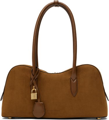 Käsilaukku Stella McCartney Stella McCartney Ryder Suede Shoulder Bag Ruskea | 7B0138WP0554, 0