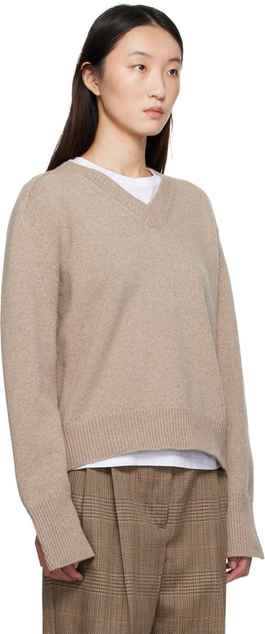 Villapaita Róhe Róhe Sleeve Wrap Sweater Beige | 416-23-320, 1