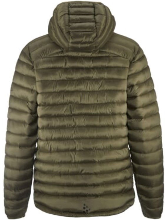 Puffer takki Craft Craft CORE Explore Lt. I Hooded Jacket Vihreä | 1915260-664000, 1