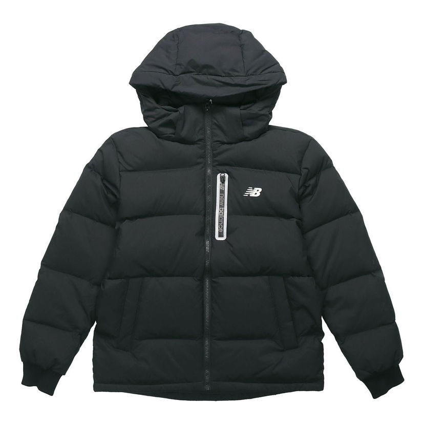 Puffer takki New Balance Down Jacket Musta | NPA4S031BK