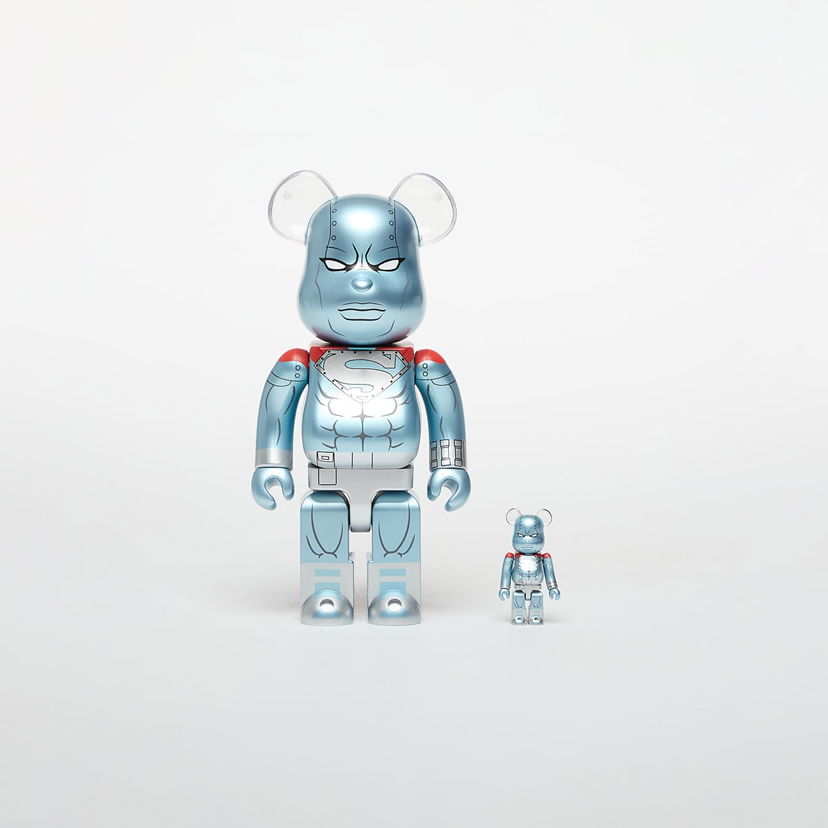 Keräilykelpoinen Medicom Toy BE@RBRICK Steel Figure 100% & 400% Set Metallinen | 4530956619033