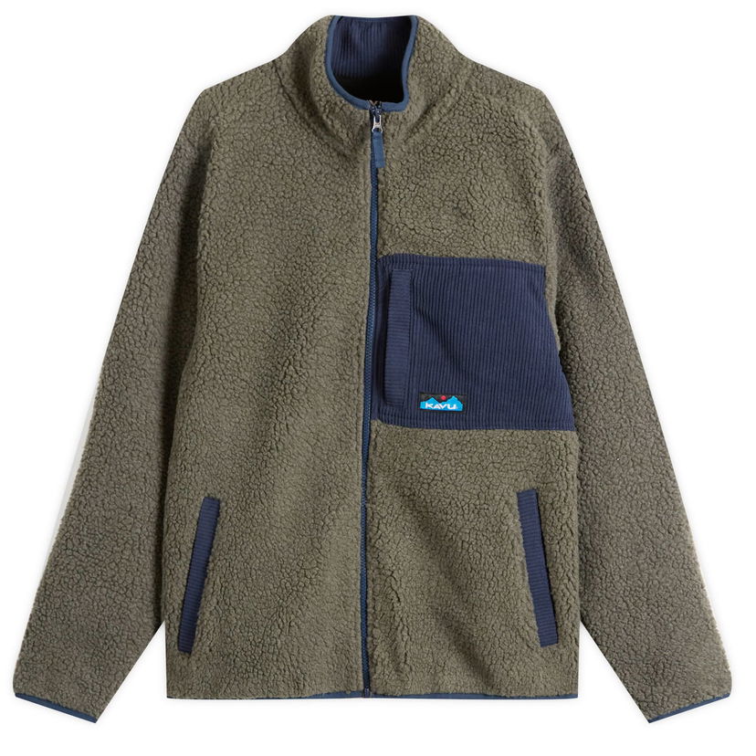 Takki KAVU Wayside Fleece Jacket Vihreä | 5209-1361