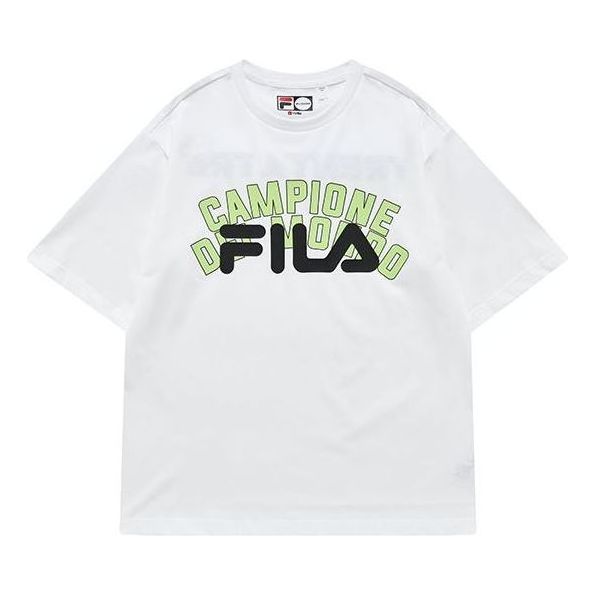 T-paita FILA FUSION Graphic T-Shirt Valkoinen | T11M225109F-WT