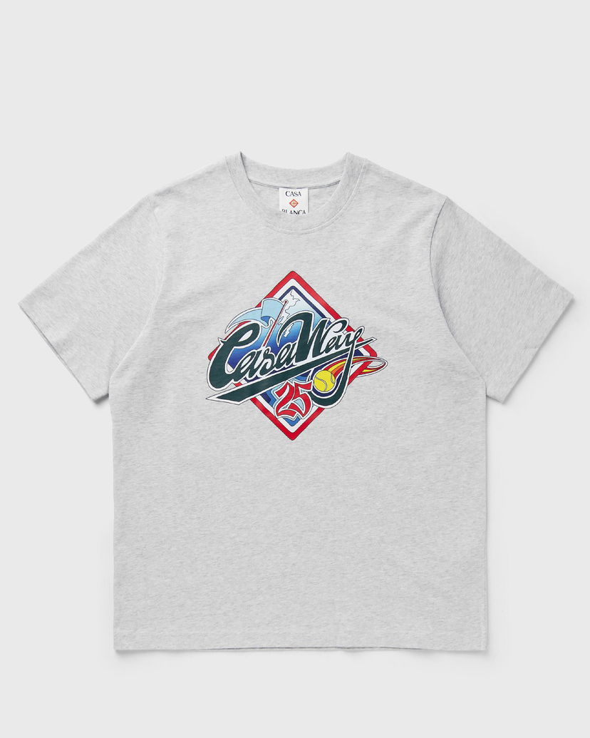 T-paita Casablanca Casablanca Casa Way World Series Print T-Shirt XXL Harmaa | MS25-JTS-001-02