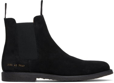 Vaatteet Common Projects Common Projects Waxed Suede Chelsea Boots Musta | ARTICLE 2495, 0