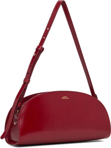 Olkalaukku A.P.C. A.P.C. Demi-Lune Shoulder Bag Ruskea | PXCCK-F61997, 3