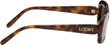 Aurinkolasit Loewe Rectangular Slim Sunglasses Ruskea | LW40158I5152N 192337200236, 1