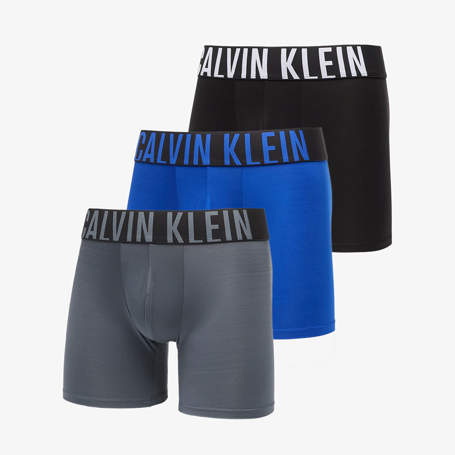 Nyrkkeilijät CALVIN KLEIN Intense Power Microfiber Stretch Boxer Brief 3-Pack Monivärinen | 000NB3612A Z2Q, 0