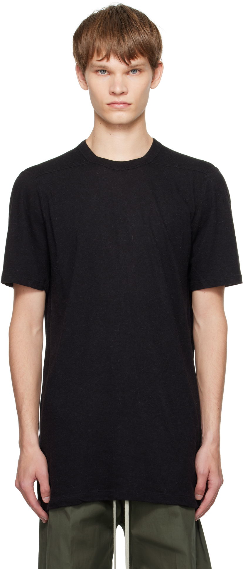 T-paita Rick Owens Rick Owens Concordians Level T-Shirt Musta | RU02E1264 JR