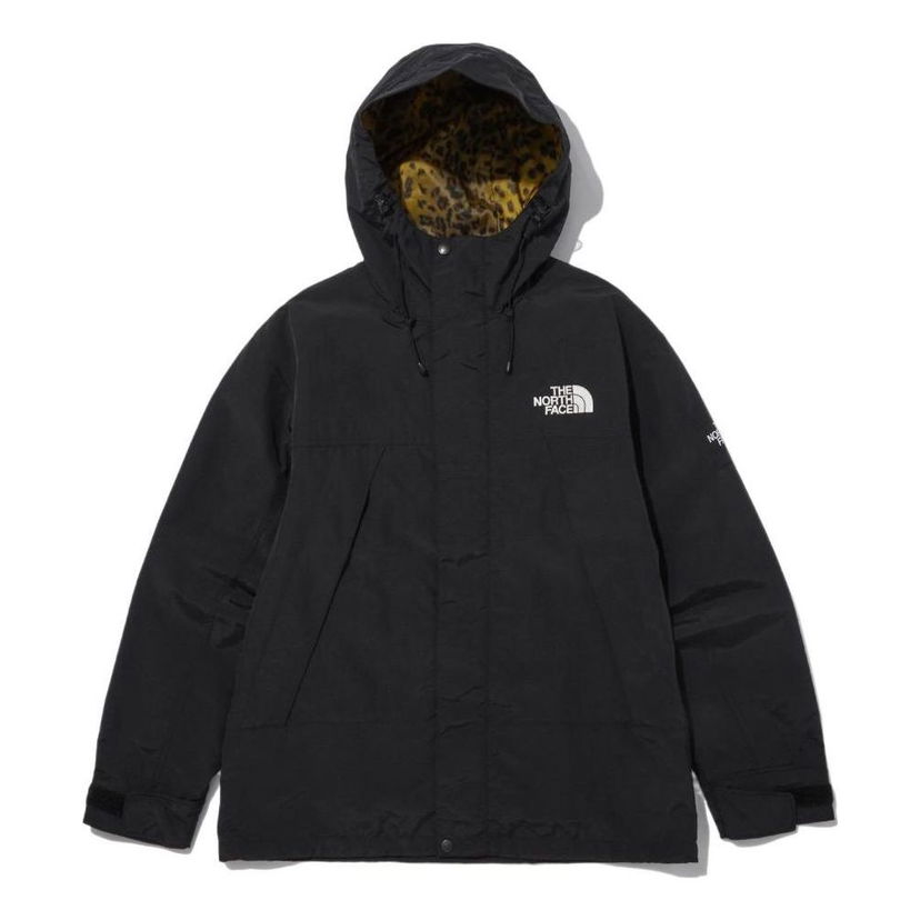 Parka The North Face Martis Leopard Print Hooded Jacket Musta | NJ3BN53J