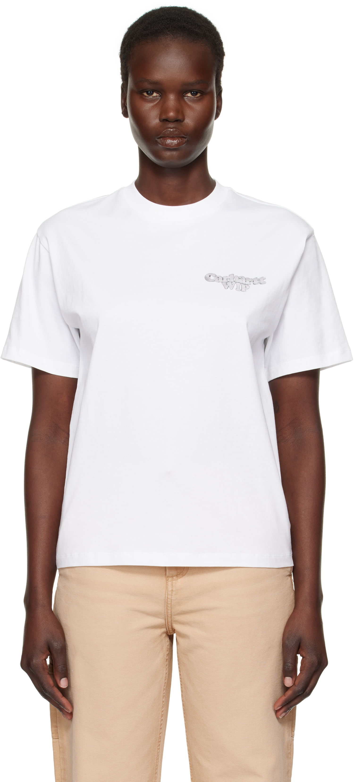T-paita Carhartt WIP Carhartt WIP Chain Link T-Shirt Valkoinen | I034408 0YFXX, 0