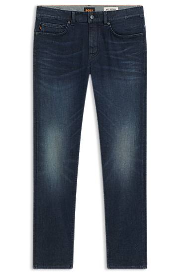 Jeans BOSS Delaware Slim-Fit Soft Motion Jeans Sininen | 50544642
