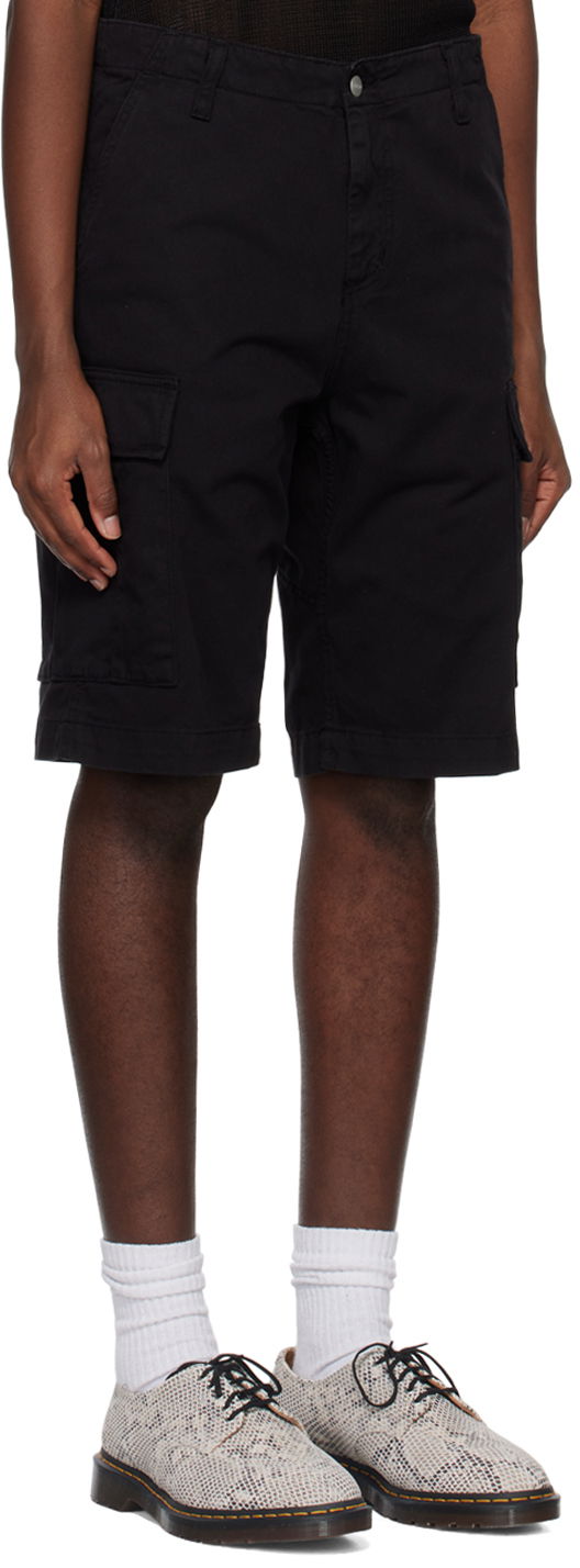 Shortsit Carhartt WIP Regular Cargo Shorts Musta | I031517, 1