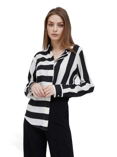 Paita DKNY Mixed Stripe Button Up Shirt Monivärinen | P8RM6501