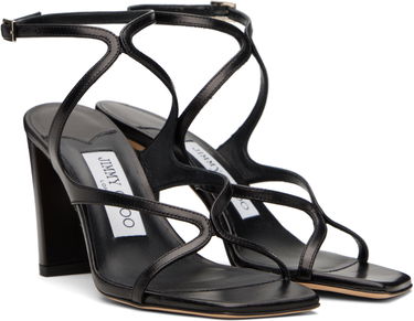 Asusteet Jimmy Choo Jimmy Choo Azie 85 Heeled Sandals Musta | AZIE 85, 3