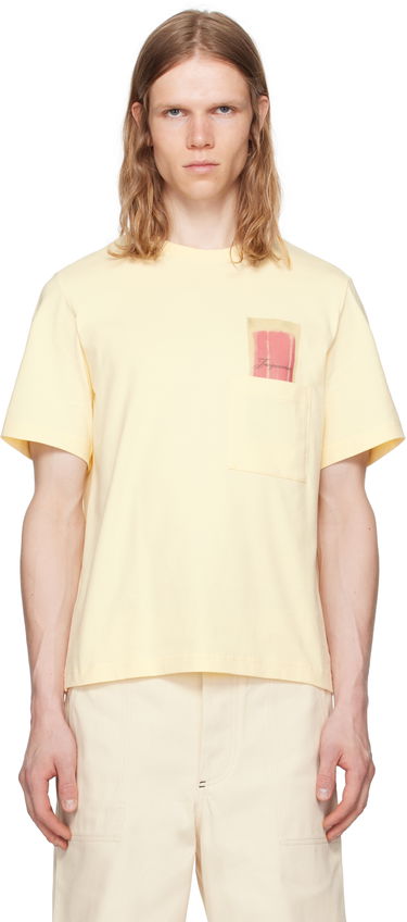 T-paita Jacquemus Jacquemus Esquimau Pocket T-Shirt Keltainen | 25E255JS321-2306, 0