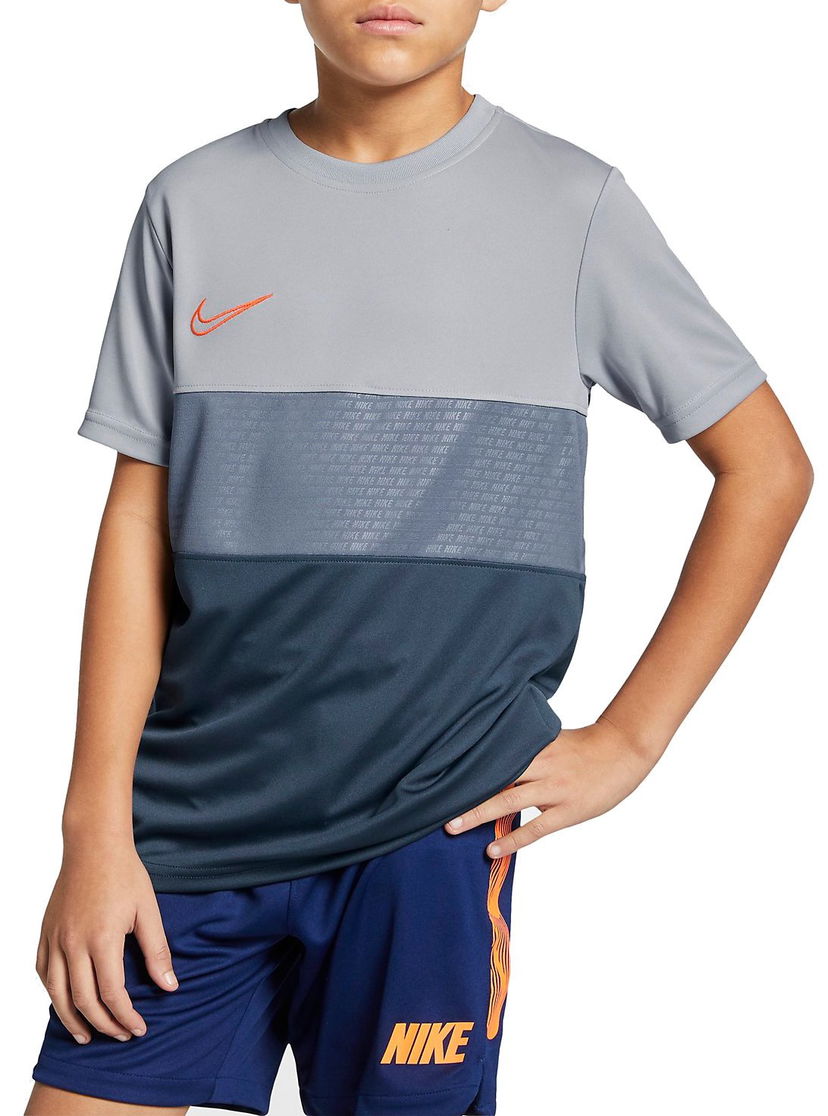 T-paita Nike Nike Dry Academy Short Sleeve T-Shirt Harmaa | ao0740-012
