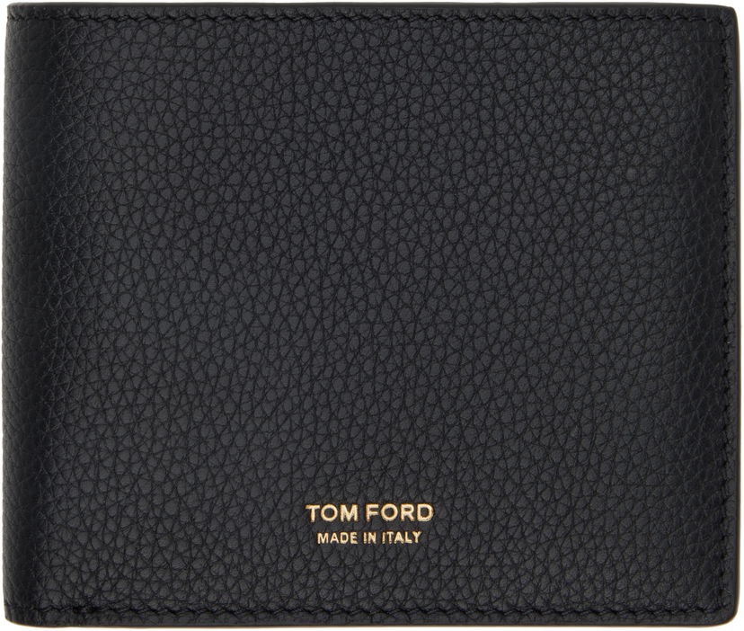Lompakko Tom Ford Grain Leather Classic Bifold Wallet Musta | Y0278-LCL158G