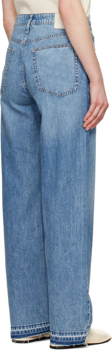 Jeans rag & bone Rag & Bone Featherweight Logan Wide-Leg Jeans Sininen | WDD24H2935FWOR, 2