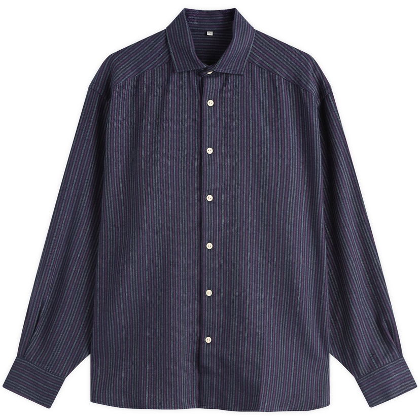 Paita Baserange Claude Flannel Shirt, Size X-Small Violetti | TSCL-FLP-WI25