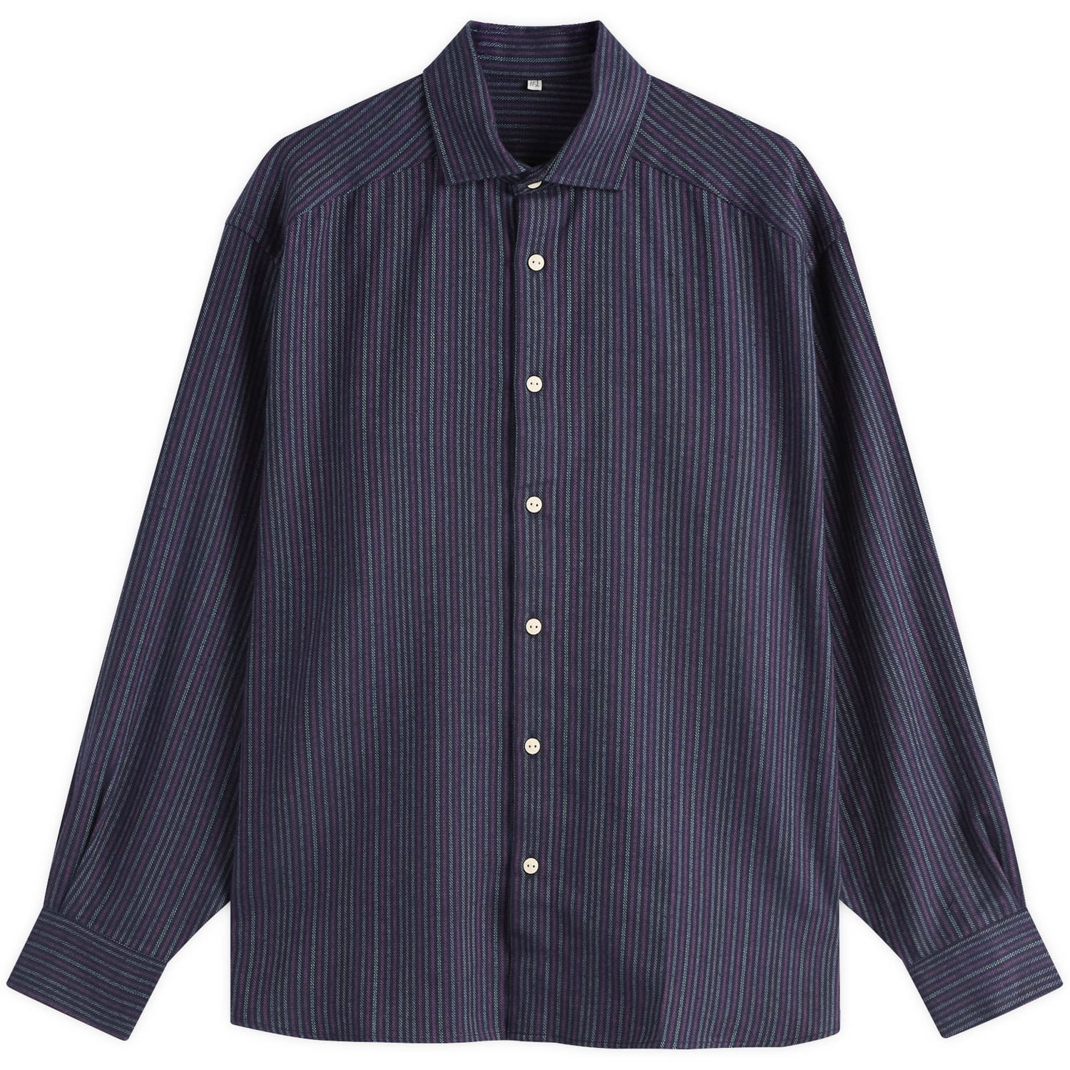 Paita Baserange Claude Flannel Shirt, Size X-Small Violetti | TSCL-FLP-WI25, 0