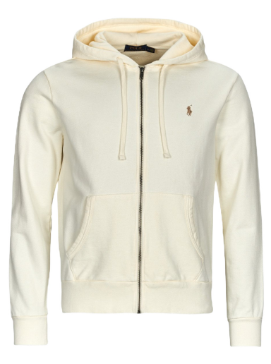 Huppari Polo by Ralph Lauren Molleton Dye Hoodie Valkoinen | 710916692003