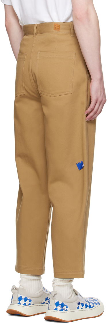 Housut ADER ERROR Tapered Cropped Trousers Beige | BMSGFYBT0101BG, 2